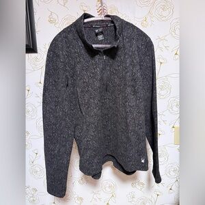 Spyder Charcoal Quarter-Zip Pullover